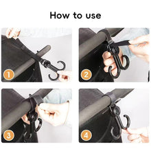 Load image into Gallery viewer, Universal Motorcycle Front Hook Electric Bike Luggage Bag Hanger Hook Holder Front Battery Car Punch-free Hook Stroller Storage
