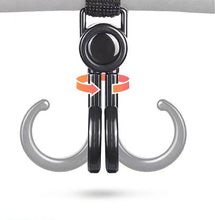 Load image into Gallery viewer, Universal Motorcycle Front Hook Electric Bike Luggage Bag Hanger Hook Holder Front Battery Car Punch-free Hook Stroller Storage
