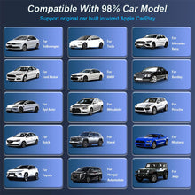 Load image into Gallery viewer, Car Android Auto Wireless Carplay Wired To Wireless Adapter Smart Dongle Carplay Ai Box Adapter For lPhone Plug And Play
