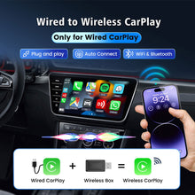 Load image into Gallery viewer, Car Android Auto Wireless Carplay Wired To Wireless Adapter Smart Dongle Carplay Ai Box Adapter For lPhone Plug And Play
