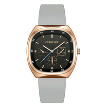 Load image into Gallery viewer, Soft Fashion Women Watch Rhinestone Inlaid Quartz Silicone Tape for Men's and Women's Watches Quartz Watch Wrist Watch

