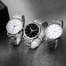 Load image into Gallery viewer, Simple Gold Luxury Men Retro Versatile Quartz Cute Women's Watch Casual Round Dial Quartz Fashion Steel Strip Men Wristwatches
