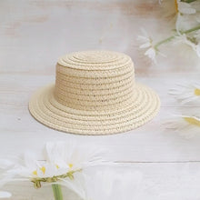 Load image into Gallery viewer, Cute Straw Hat BJD Straw Hat Pet Hat Cotton Baby Hat Mini Hat Doll Hat Toy Hat Small Hat
