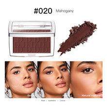 Load image into Gallery viewer, 3D Relief Blush Palette Embossed Powder Blush Peach Pink Coral Tint Makeup Brown Cheek Contour Rouge Face Brightens Cosmetics
