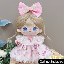 Load image into Gallery viewer, 20CM Cotton Doll Rompers Cartoon Plush Doll Replacement Outfit Lolita Dress Playing House Accessories Mini Clothes
