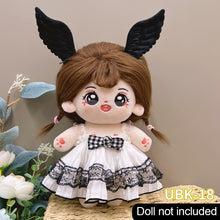 Load image into Gallery viewer, 20CM Cotton Doll Rompers Cartoon Plush Doll Replacement Outfit Lolita Dress Playing House Accessories Mini Clothes
