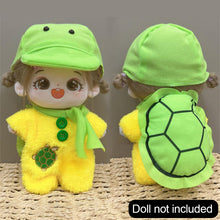 Load image into Gallery viewer, 20CM Cotton Doll Rompers Cartoon Plush Doll Replacement Outfit Cute Dress Playing House Accessories Mini Clothes

