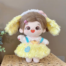 Load image into Gallery viewer, 20CM Cotton Doll Rompers Cartoon Plush Doll Replacement Outfit Cute Dress Playing House Accessories Mini Clothes
