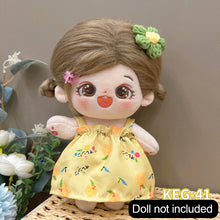 Load image into Gallery viewer, 20CM Cotton Doll Rompers Cartoon Plush Doll Replacement Outfit Cute Dress Playing House Accessories Mini Clothes
