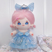 Load image into Gallery viewer, 20CM Cotton Doll Rompers Cartoon Plush Doll Replacement Outfit Lolita Dress Playing House Accessories Mini Clothes
