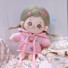 Load image into Gallery viewer, 20CM Cotton Doll Rompers Cartoon Plush Doll Replacement Outfit Lolita Dress Playing House Accessories Mini Clothes
