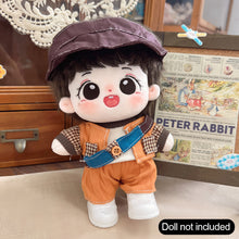 Load image into Gallery viewer, 20CM Cotton Doll Rompers Cartoon Plush Doll Replacement Outfit Lolita Dress Playing House Accessories Mini Clothes
