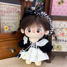 Load image into Gallery viewer, 20CM Cotton Doll Rompers Cartoon Plush Doll Replacement Outfit Lolita Dress Playing House Accessories Mini Clothes
