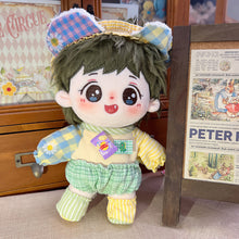 Load image into Gallery viewer, 20CM Cotton Doll Rompers Cartoon Plush Doll Replacement Outfit Lolita Dress Playing House Accessories Mini Clothes
