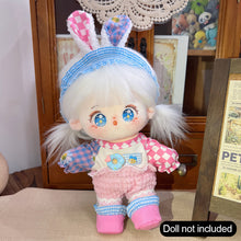 Load image into Gallery viewer, 20CM Cotton Doll Rompers Cartoon Plush Doll Replacement Outfit Lolita Dress Playing House Accessories Mini Clothes

