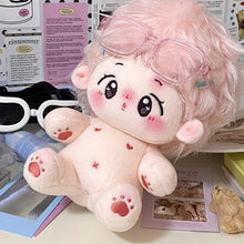 Load image into Gallery viewer, For 20cm Cotton Dolls Glasses Cute Plastic Glasses for Dolls Macaron BJD Dolls Toy Glasses Accessories
