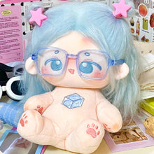 Load image into Gallery viewer, For 20cm Cotton Dolls Glasses Cute Plastic Glasses for Dolls Macaron BJD Dolls Toy Glasses Accessories
