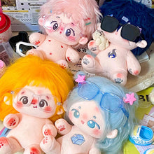 Load image into Gallery viewer, For 20cm Cotton Dolls Glasses Cute Plastic Glasses for Dolls Macaron BJD Dolls Toy Glasses Accessories
