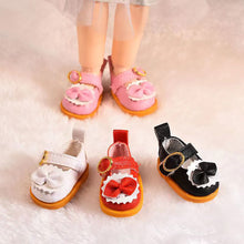 Load image into Gallery viewer, For 20cm Cotton Dolls Leather Shoes Suitable for 20cm Cotton Dolls Princess Shoes Toys Casual Bow Shoes Dolls Accessories DIY Doll Toys
