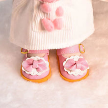 Load image into Gallery viewer, For 20cm Cotton Dolls Leather Shoes Suitable for 20cm Cotton Dolls Princess Shoes Toys Casual Bow Shoes Dolls Accessories DIY Doll Toys
