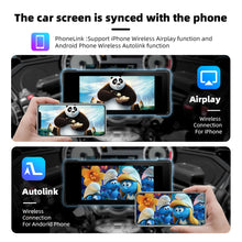 Load image into Gallery viewer, 7.0inch IPS Wireless Motorcycle CarPlay Navigation Android Auto Airplay Motorcycle Wireless Helmet Screen DVR with Dual Bluetooth
