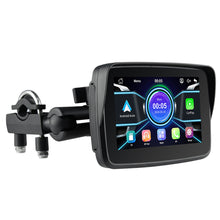 Load image into Gallery viewer, 5inch IPS Screen Portable Motorcycle Navigation Apple CarPlay Android Auto Display Screen Motorcycle Wireless Monitor Bluetooth Waterproof IP67
