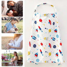Load image into Gallery viewer, Adjustable Mum Breastfeeding Apron Mother Outing Breastfeeding Cover Baby Feeding Nursing Cloth Outdoor Privacy Cover
