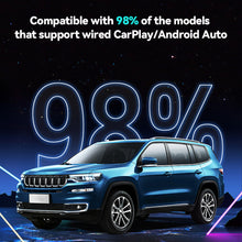 Load image into Gallery viewer, 2in 1 Car Android Auto Wireless Carplay Wired To Wireless Adapter Smart Carplay Plug And Play Ai Box Adapter For lPhone Car
