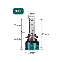 Load image into Gallery viewer, 1PC H1 H4 H7 H11 9005 9006 LED Car Headlight LED Lamp High and Low Beam Bulbs Automobiles Lamp 40000LM Lights White
