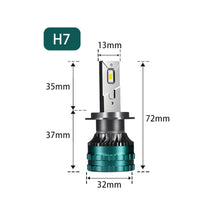 Load image into Gallery viewer, 1PC H1 H4 H7 H11 9005 9006 LED Car Headlight LED Lamp High and Low Beam Bulbs Automobiles Lamp 40000LM Lights White
