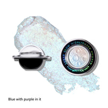 Load image into Gallery viewer, 3 Colors Glitter Glossy Highlighter Powder Face Body Shimmer Powder Natural Stereoscopic Brighten Highlight Makeup Cosmetics
