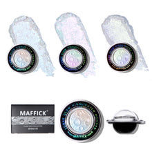 Load image into Gallery viewer, 3 Colors Glitter Glossy Highlighter Powder Face Body Shimmer Powder Natural Stereoscopic Brighten Highlight Makeup Cosmetics
