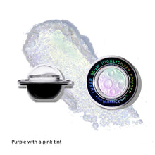 Load image into Gallery viewer, 3 Colors Glitter Glossy Highlighter Powder Face Body Shimmer Powder Natural Stereoscopic Brighten Highlight Makeup Cosmetics
