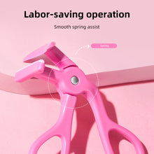 Load image into Gallery viewer, Portable Borderless Eyelash Curler Natural Curling Long-lasting Shaping Wide Angle Eyelash Curler Eyelash Tool
