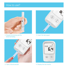 Load image into Gallery viewer, Household Precision Blood Glucose Meter Automatic Non-adjustable Code Blood Glucose Monitor Test Paper Blood Glucose Measuring Instrument
