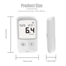 Load image into Gallery viewer, Household Precision Blood Glucose Meter Automatic Non-adjustable Code Blood Glucose Monitor Test Paper Blood Glucose Measuring Instrument
