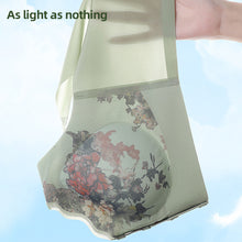 Load image into Gallery viewer, Printed Front Button Middle-aged And Elderly Underwear Lightweight Breathable Anti-sagging Without Underwire Underwear
