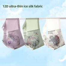 Load image into Gallery viewer, Printed Front Button Middle-aged And Elderly Underwear Lightweight Breathable Anti-sagging Without Underwire Underwear
