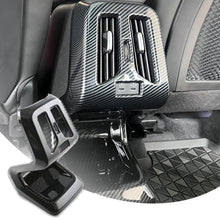 Load image into Gallery viewer, Car Rear Air Conditioning Outlet Vent Cover Trim Sticker Accessories Carbon Fiber ABS Style For BMW X1 U11 2023 2024
