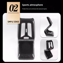 Load image into Gallery viewer, Car Rear Air Conditioning Outlet Vent Cover Trim Sticker Accessories Carbon Fiber ABS Style For BMW X1 U11 2023 2024
