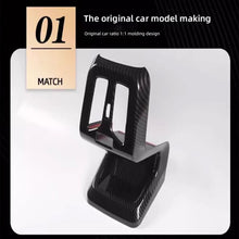 Load image into Gallery viewer, Car Rear Air Conditioning Outlet Vent Cover Trim Sticker Accessories Carbon Fiber ABS Style For BMW X1 U11 2023 2024
