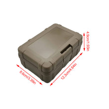 Load image into Gallery viewer, Multifunctional EDC Tactical Accessories Storage Box Plastic Sealed Protective Box With Sponge Cushion
