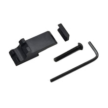 Load image into Gallery viewer, 1PC Mini Flashlight Side Support 45° Inclined Rail Flashlight Accessories DD/PO/KAC Machine Sight Side Hanging For 20MM Aluminum Alloy Guide Rail
