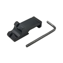 Load image into Gallery viewer, 1PC Mini Flashlight Side Support 45° Inclined Rail Flashlight Accessories DD/PO/KAC Machine Sight Side Hanging For 20MM Aluminum Alloy Guide Rail
