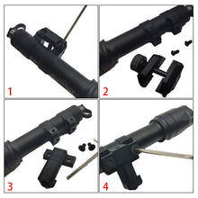 Load image into Gallery viewer, T-Shaped Flashlight Base M300/600 Series Tactical Strong Light Flashlight Accessories Arisaka Defense Sakura Stand For 20MM Guide Rail
