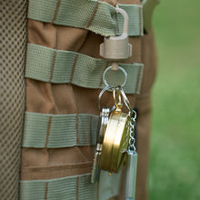 Load image into Gallery viewer, 1PC Outdoor Multi-Function Mortise And Tenon Joint Magnetic Keychain Portable Super Load-Bearing Hook MOLLE System Available

