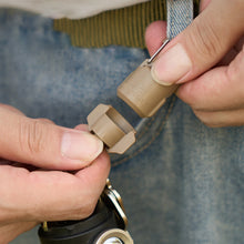 Load image into Gallery viewer, 1PC Outdoor Multi-Function Mortise And Tenon Joint Magnetic Keychain Portable Super Load-Bearing Hook MOLLE System Available
