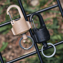 Load image into Gallery viewer, 1PC Outdoor Multi-Function Mortise And Tenon Joint Magnetic Keychain Portable Super Load-Bearing Hook MOLLE System Available
