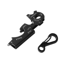 Load image into Gallery viewer, 1PC Outdoor Stainless Steel Keychain Multi-Functional EDC Gadget Portable Screwdriver Bottle Opener Nail File
