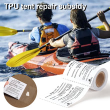 Load image into Gallery viewer, TPU Transparent Repair Patch Outdoor Tent Raincoat Swimming Ring Waterproof And Leakproof Repair Tape
